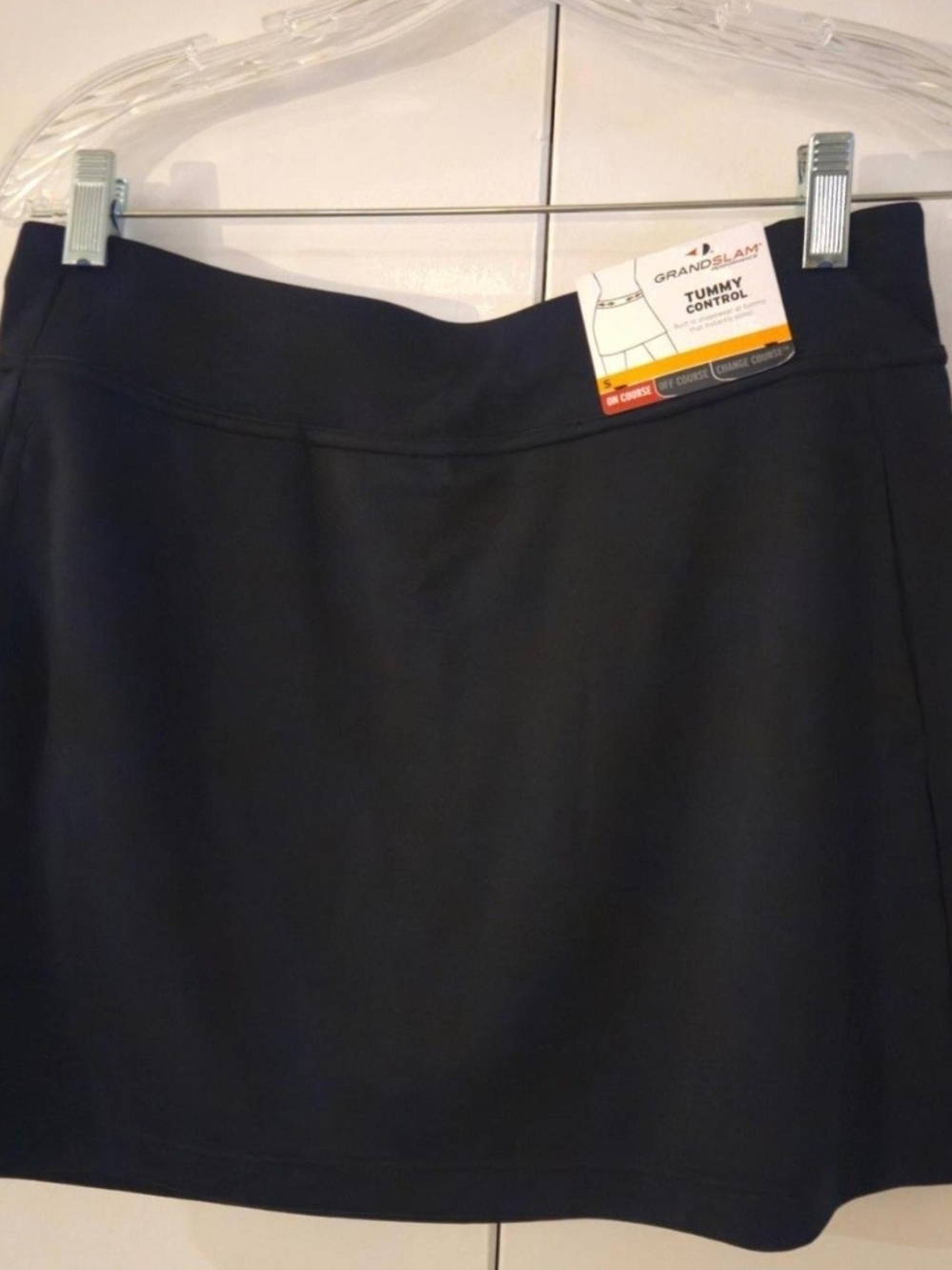 Grand Slam Black Women's Skort with Sleek Waistband